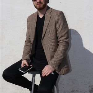Plaid blazer